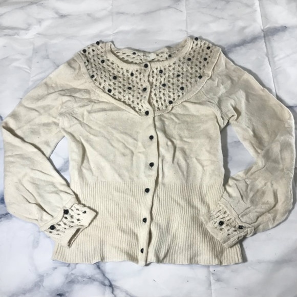 Anthropologie Sweaters - Sleeping on Snow for Anthropologie Cream Sweater